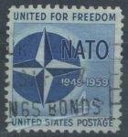Sellos de America - Estados Unidos -  NATO (1949-1959) Unidos por la Libertad