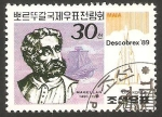 Sellos de Asia - Corea del norte -  2099 - Magallanes, navegante