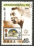 Sellos de Asia - Corea del norte -  2061 - Pelé, futbolista