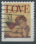 Stamps United States -  Cupido - Amor