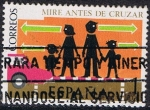 Stamps : Europe : Spain :  SEGURIDAD VIAL. PASO DE PEATONES