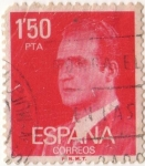 Stamps Spain -  2344.- 1ª Serie Basica Juan Carlos I