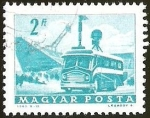 Stamps Hungary -  BUS ANTIGUO