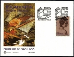 Stamps Andorra -  EUROPA - Mujeres célebres - Isabelle Sandy - SPD