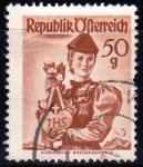 Stamps Austria -  Trajes Y Costumbres	