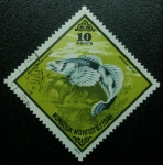 Stamps Asia - Mongolia -  Pez