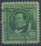 Stamps United States -  Washington Irving - Escritor