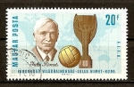 Stamps Hungary -  Copa del Mundo de Futbol ( Londres)