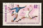 Stamps Hungary -  Copa del Mundo de Futbol (Londres)