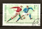 Stamps : Europe : Hungary :  Copa del Mundo de Futbol (Londres)