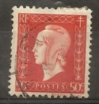 Stamps France -  Marianne de Dulac