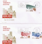 Stamps Spain -  SPD TRANSPORTES COLECTIVOS. MAT BARCELONA