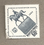 Stamps Hungary -  Jinete a Caballo