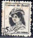 Sellos de America - Brasil -  Anita Garibaldi	