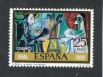 Stamps Spain -  2488- EL PINTOR Y LA MODELO  ( P.R.. PICASSO )
