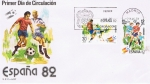 Stamps Spain -  SPD COPA MUNDIAL DE FÚTBOL ESPAÑA 82