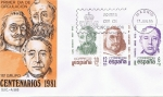 Stamps Spain -  SPD CENTENARIOS 1981