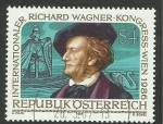Stamps : Europe : Austria :  Richard Wagner