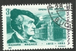 Stamps Romania -  Richard Wagner