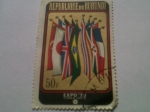 Stamps : Africa : Burundi :  expo 70 osaka japon