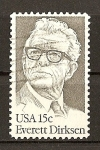 Stamps : America : United_States :  Homenaje al Senador Everet Dirksen.