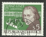 Stamps : Europe : Austria :  Franz Liszt