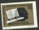Stamps : Europe : Hungary :  Franz Liszt