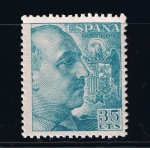 Sellos de Europa - Espa�a -  Edifil  1050  Cid y General Franco.  