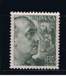 Stamps Spain -  Edifil  1051  Cid y General Franco.  