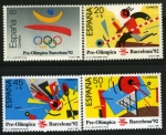 Sellos de Europa - Espaa -   Serie Preolimpica Barcelona ´92  1988