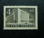 Sellos de Europa - Finlandia -  Oficina Postal de Helsinki
