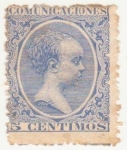 Stamps : Europe : Spain :  ALFONSO XIII. TIPO PELÓN