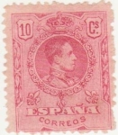 Stamps Spain -  ALFONSO XIII. TIPO MEDALLÓN