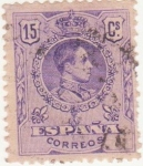 Sellos de Europa - Espaa -  ALFONSO XIII. TIPO MEDALLÓN