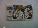 Stamps Spain -  picasso