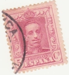 Stamps : Europe : Spain :  ALFONSO XIII. TIPO "VAQUER" FRENTE