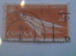 Stamps : Europe : Spain :  correspondencia urgente