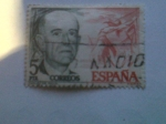 Stamps Spain -  manuel de falla