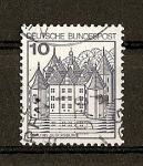 Stamps : Europe : Germany :  Serie Basica - Castillos