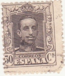 Stamps Spain -  ALFONSO XIII. TIPO 