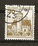 Stamps Germany -  Serie Basica - Castillos.