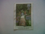 Stamps United Kingdom -  20th cenrury garden sissinghurst