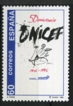 Sellos de Europa - Espa�a -  Efemerides, 50 aniversario UNICEF 1996