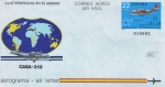 Stamps Spain -  AEROGRAMA 1983. AVIÓN CASA 212