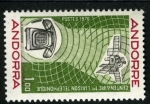 Stamps Andorra -  A. Francesa Cente, Estación Telefonica