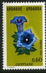Stamps Andorra -  A. Francesa  Flores