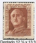 Stamps Spain -  General Franco