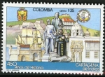Stamps Colombia -   450 de Crtagena de Indias