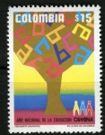 Sellos de America - Colombia -  Año Nacional de la Educación