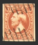 Stamps Luxembourg -  Guillermo III - 1 s.